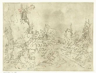 Bergachtig landschap