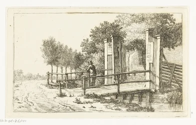 Hek van de herberg het Molentje aan de Amstel
