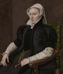 Portretten van Sir Thomas Gresham en Anne Fernely