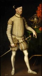 Portret van Keizer Maximiliaan II van Oostenrijk (1527-1576)