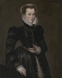 Portret van een hofdame, 1560-70