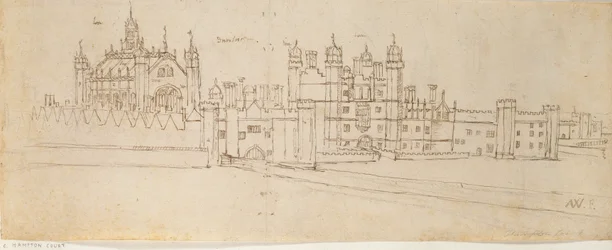 De Kapel en Poortgebouw van Hampton Court Palace, c. 1550-1560