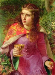 Koningin Eleanor, vrouw van koning Hendrik II