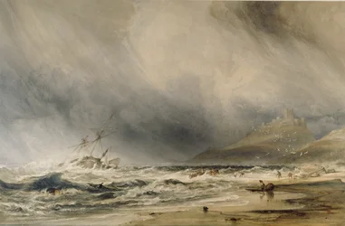 Bambourough Kasteel, 1852