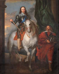 Karel I te Paard met M. De St. Antoine