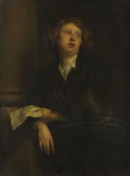 Portret van Hendrik Liberti, ca.1700 (olieverf op doek)