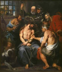 Christus gekroond met doornen
