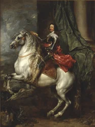 Ruiterportret van Thomas Francis van Savoye, Prins van Carignano