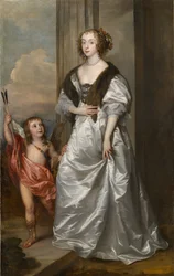 Lady Mary Villiers, later hertogin van Richmond en Lennox (1622-1685), met Charles Hamilton, Lord Arran, ca. 1637