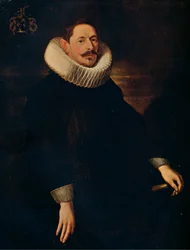 Portret van Alexander Triest, Baro DAuweghem, ca. 1630