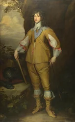 Portret van Karel I Lodewijk 1617-1680, Keurvorst van de Palts, ca. 1637