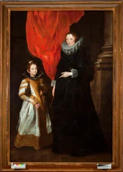 Portret van Geronima Brignole-Sale en haar dochter Maria-Amelia