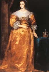 Portret van Henrietta Maria van Frankrijk (Parijs)