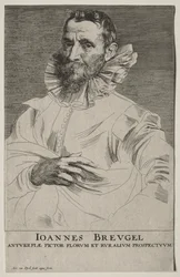 Portret van Jan Brueghel
