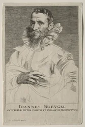 Portret van Jan Brueghel