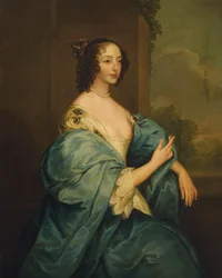 Portret van koningin Henrietta Maria