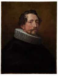 Portret van een heer, borstbeeld