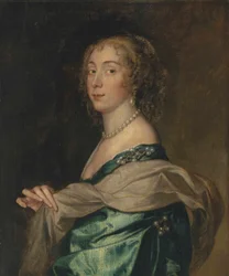 Portret van een dame, vermoedelijk Penelope, Lady Bayning (1620-1647), later Lady Herbert