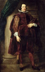 Portret van een Italiaanse edelman