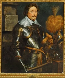 Prins Friedrich Heinrich van Oranje (schilderij op doek)
