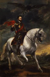 Ruiterportret van keizer Karel V