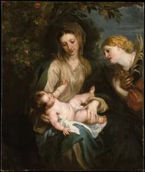 De Maagd met het Kind en de heilige Catharina van Alexandrië