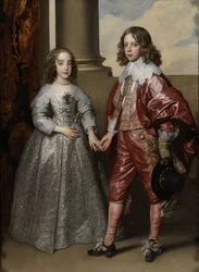 Willem II, Prins van Oranje, en zijn bruid, Mary Stuart