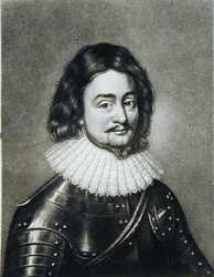 Frederik V (1596-1632) Koning van Bohemen, Keurvorst van de Rijn, illustratie uit Portretten van Illustere Personages in de Britse Geschiedenis, gegraveerd door Robert Dunkarton (1744-ca. 1817)