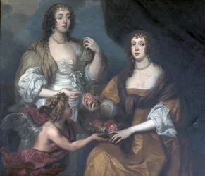 Lady Elizabeth Thimbelby en Dorothy, gravin van Andover