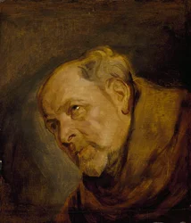 Hoofd van een monnik (Jan Malderus, bisschop van Antwerpen, als Sint Bonaventura)