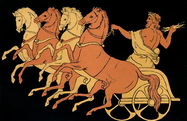 De wagen van Zeus, 1880