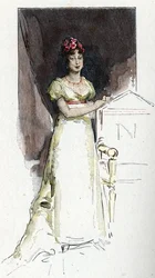 Portret van keizerin Marie Louise van Oostenrijk