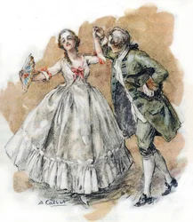 Werther danst met Charlotte