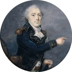 Generaal baron Thouvenot (1757-1817) door Antoine-Claude Fleury (fl circa 1790-1822)
