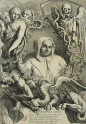 Portret van la Voisin