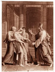 Esther Voor Assuerus, illustratie uit 