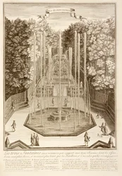 De Drie Fonteinen, Versailles, 1714