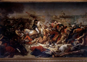 Campagne (Expeditie) van Egypte (1798-1801): Joachim Murat (1767-1815) tijdens de Slag bij Aboukir op 25 juli