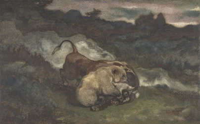 Beer Doodt een Stier, 1810-75