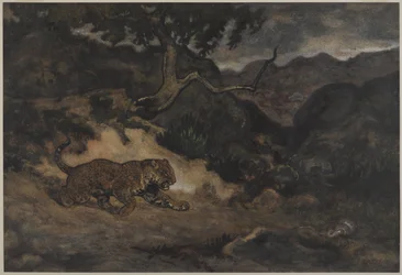 Jaguar Ontdekt een Slang, c.1840