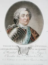 Woldemar de Lowendal, 1787, uit 