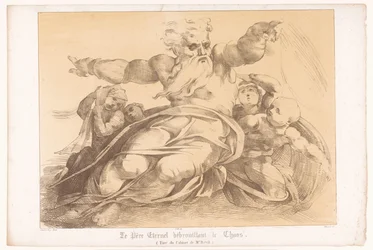 De schepping van de aarde uit chaos door God