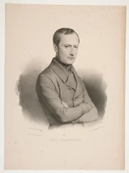 Portret van Paul Delaroche