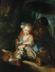 Duits: Prins Friedrich Ludwig in de tuinkoets