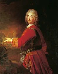 Portret van Christian Ludwig van Brandenburg-Schwedt