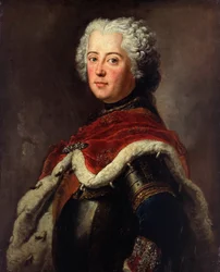 Portret van Frederik II van Pruisen 1712-1786 als Kroonprins, 1739