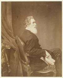 Zonder titel (Man in stoel, profiel)