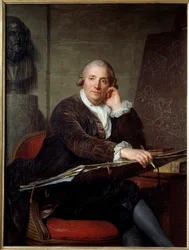 Portret van de schilder Gabriel Francois Doyen (1726-1806)
