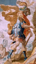 Theseus ontvangt de ring van Minos van Amphitrite