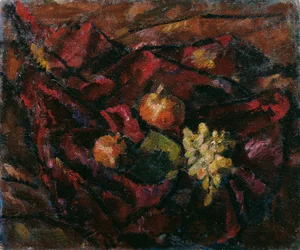 Stilleven met Druiven en Appels